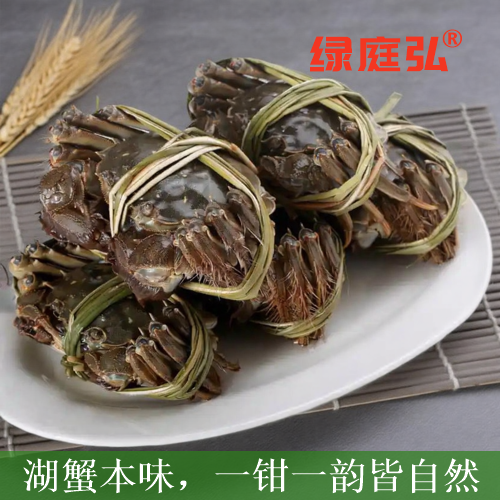 绿庭弘兴化大闸蟹礼盒装活蟹600套餐