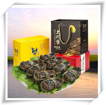 兴化大闸蟹绿庭弘鲜活特大公蟹礼盒